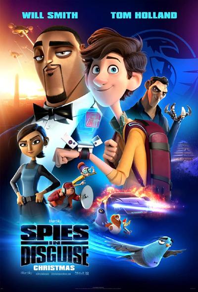 دانلود انیمیشن بالاتر از کفتر Spies in Disguise 2019
