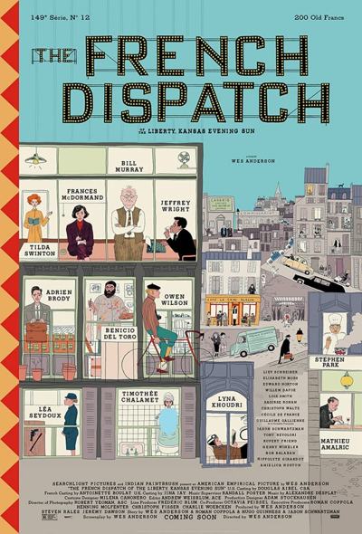دانلود فیلم گزارش فرانسوی The French Dispatch 2021