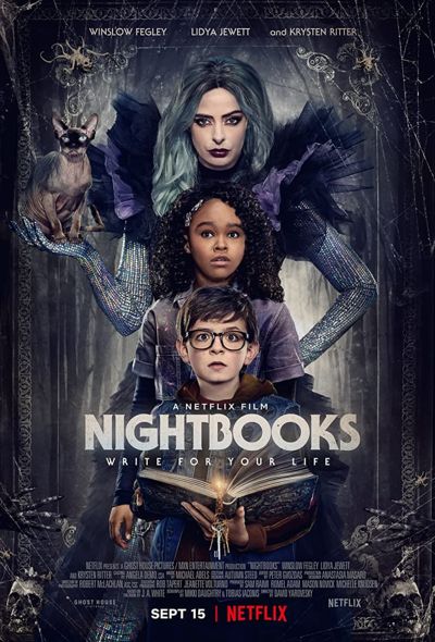 دانلود فیلم کتابهای شبانه Nightbooks 2021